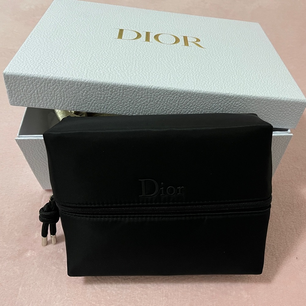 New！Dior cosmetic bag travel pouch